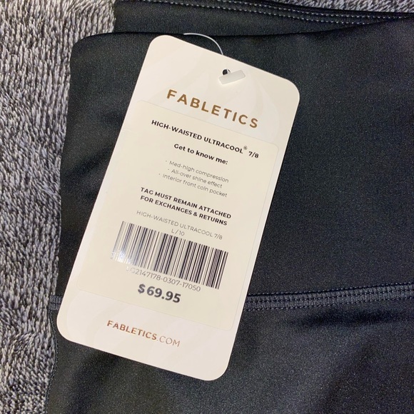 Fabletics Black high waisted Leggings - Picture 2 of 2